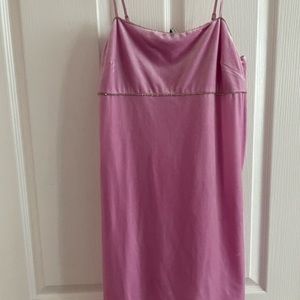 💖💘bright pink Barbie spaghetti dress